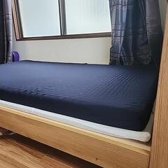  値下げ セミダブルベッドの画像