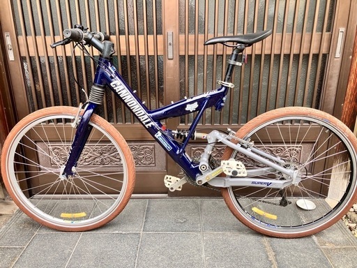 643、キャノンデールV400 フルサス　3×8速