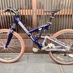 643、キャノンデールV400 フルサス　3×8速の画像