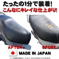 LiveDIO ライブDIO-ZX / チェスタ AF34 35 シートカバー かんたん装着 HONDAの画像