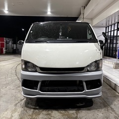 200系ハイエース社外バンパーの画像