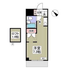 初期費用5万円パック⭐️敷・礼・仲0円⭐️フリーレント1ヶ月！⭐...