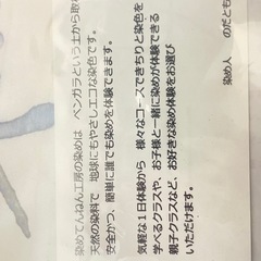 べんがら染め　ストールの画像