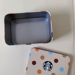 スタバ　クッキー缶　空き缶