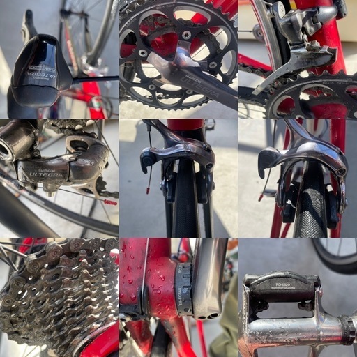 ロードバイク BASSO ULTEGRA6600系フルコンポ組