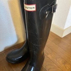 【お取引中】ハンター　レインブーツ　24cm　UK5の画像