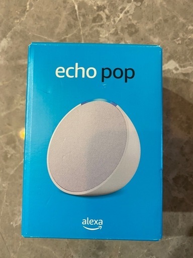Amazon echo pop  Alexa  エコーポップ　\nアレクサ