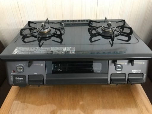 ☆【美品】パロマ　ガステーブル　PA-S46B-R   LPガス用  2024年製