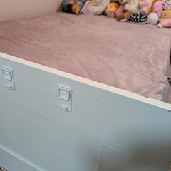 決定IKEA　BRIMNES ブリムネス デイベッド 引き出しの画像