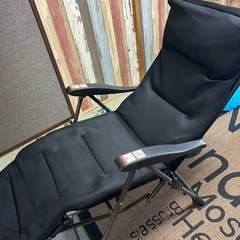 美品！折りたたみリクライニングチェアの画像