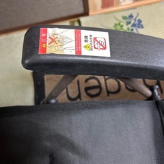 美品！折りたたみリクライニングチェアの画像