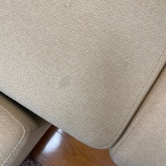 【3/23まで引取希望】ソファ　ベージュの画像