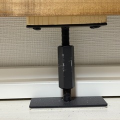 DIYセット  ウォルナット塗装木材板、2x4材、アジャスタ付の画像
