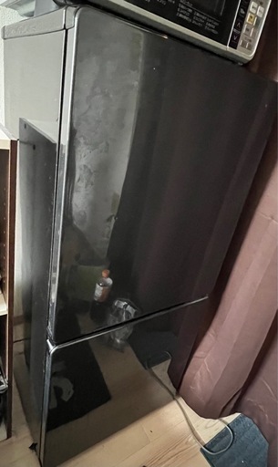 全国配送可能　手渡し可能　uing 冷蔵庫　110L ブラック　千葉市　中古