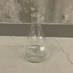 【那須町役場】三角フラスコ　1000ml　昭和レトロ　花瓶　イン...