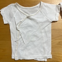 短肌着　白　二枚セット