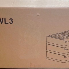 【72L 3個】新品 
収納ボックス 衣装ケース 収納ケース 折り畳み式 キャスター付の画像