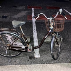 自転車　今月中まで。　26インチ