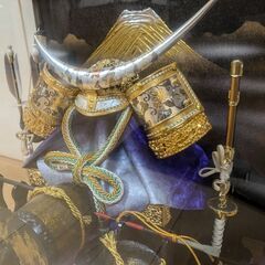 五月人形　兜（伊達政宗）の画像