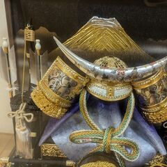 五月人形　兜（伊達政宗）の画像