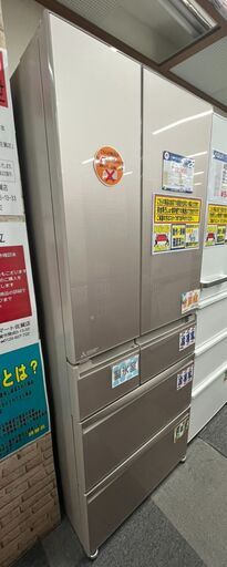 MITSUBISHI　三菱　600L　冷蔵庫　2017年　MR-WX60C-F　中古品