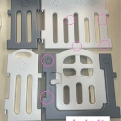 ベビーサークル　ルナストーリー　120×160cmの画像