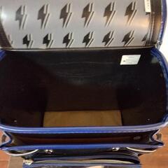 ランドセル　黒✕青の画像