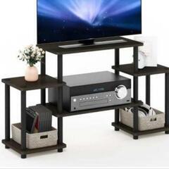 フリノ(Furinno) テレビ台 Turn-N-Tube ダー...