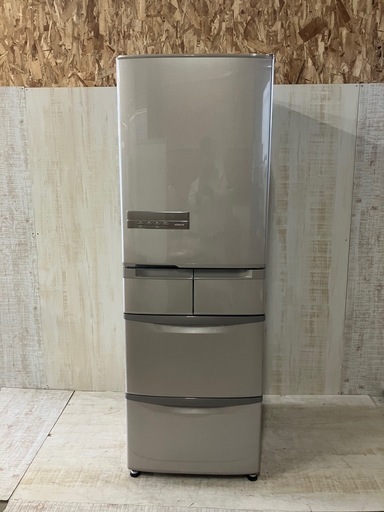 J51⭐️スリム 大容量 日立HITACHI 5ドア 2018年製 401L ノンフロン 冷凍 冷蔵庫
