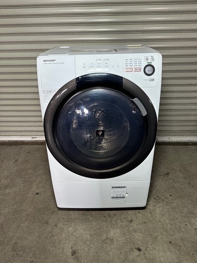 シャープ ドラム式洗濯乾燥機 6.0kg