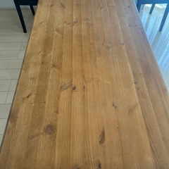 ダイニングテーブル　木製の画像