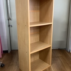 3段カラーBOX【町田市再生家具】0319の画像