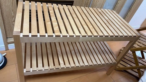 IKEA モルゲルベンチ　棚
