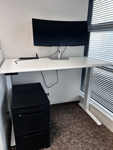 オカムラ　昇降オフィスデスク　（1台のみも可!!)