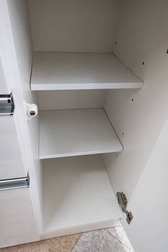 値下げしました!!?松田家具/2面レンジボード/ホワイト/キッチン収納/ソフトクローズ/№2867(*´▽｀*)?