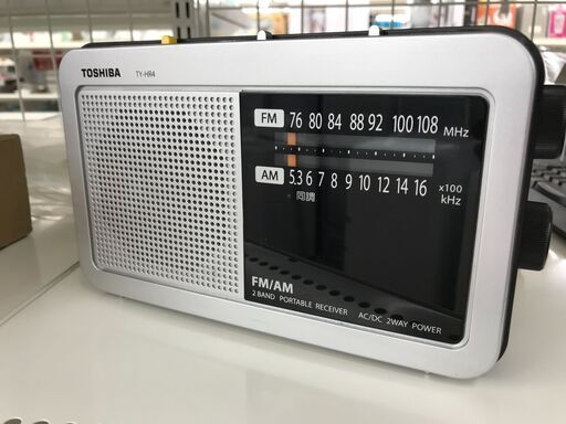 ★ジモティ割あり★ TOSHIBA FM/AMラジオ TY-HR4  2024年製 動作確認／クリーニング済み KJ8933