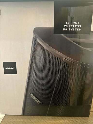 新品未使用 Bose S1 Pro+ wireless PA system