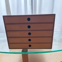 木製書類ケース　２個セット