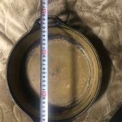 砲金・鋳造　高級天ぷら鍋　　　26cm×6cmの画像