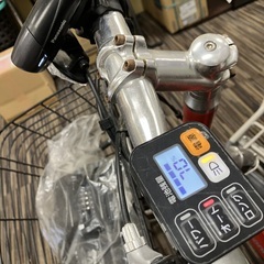 特価品 LELJ01 2018年3月購入 動作品 電動自転車 パナソニック Panasonic バッテリーセル搭載  電動アシスト自転車 MKY536B02 店舗受渡し 赤
