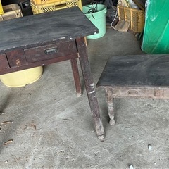 レトロ家具 机