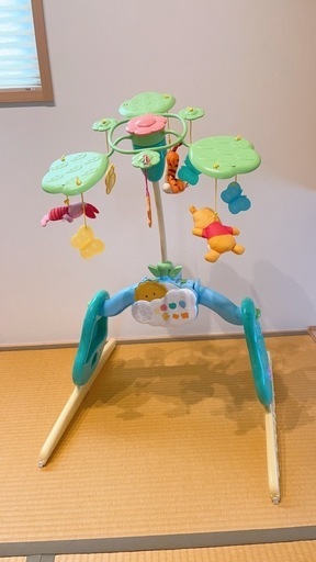 【中古品】タカラトミー くまのプーさん 6WAYジムにへんしんメリー※送料込み ジャンク品バラ売り】タカラトミー くまのプーさん 6WAYジムに