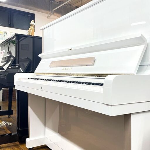 全塗装！美しい白　KAWAI　カワイKU2B　特別モデル