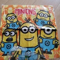 ミニオンズ　タオル　文房具の画像