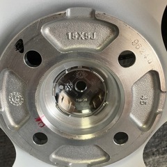 新品15インチホイールセットの画像