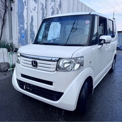 美品ホンダ N-BOX ホワイト　GLパッケージ　車検2年付き　ETC TVの画像