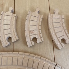 トーマス　木製レールセットの画像