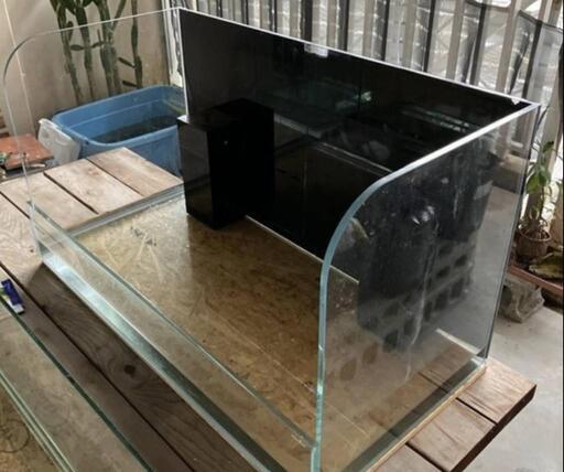 マーフィード　90センチ　ガラス水槽