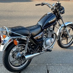 GN125スズキ　実働　書付き　の画像