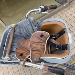 ママチャリ！チャイルドシート付きの画像